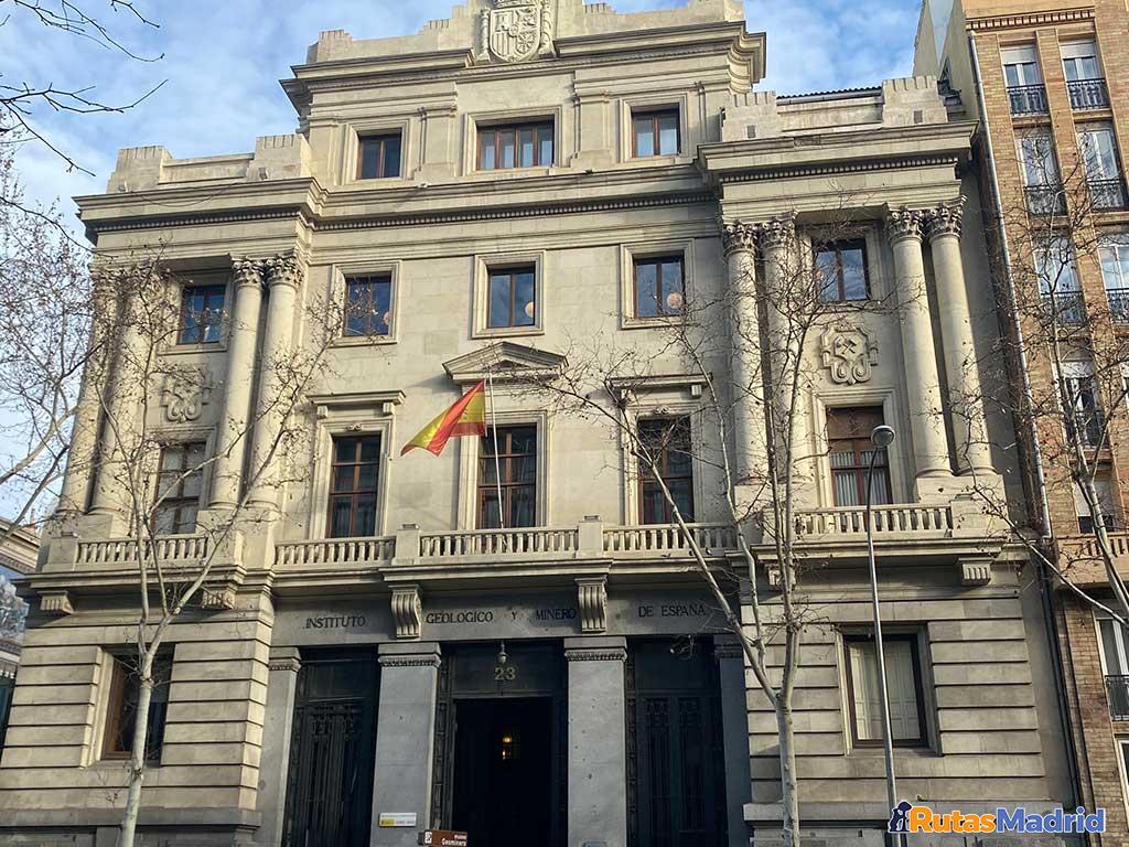 edificio del Instituto Geológico y Minero de España edificio del Instituto Geológico y Minero de España
