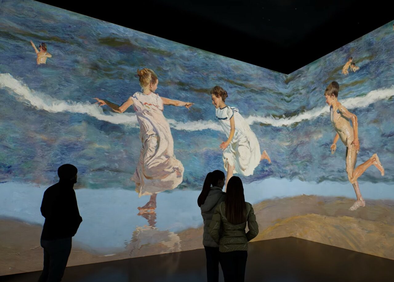 Exposición inmersiva de Sorolla "a través de la luz" en Madrid Exposición: Sorolla a través de la Luz