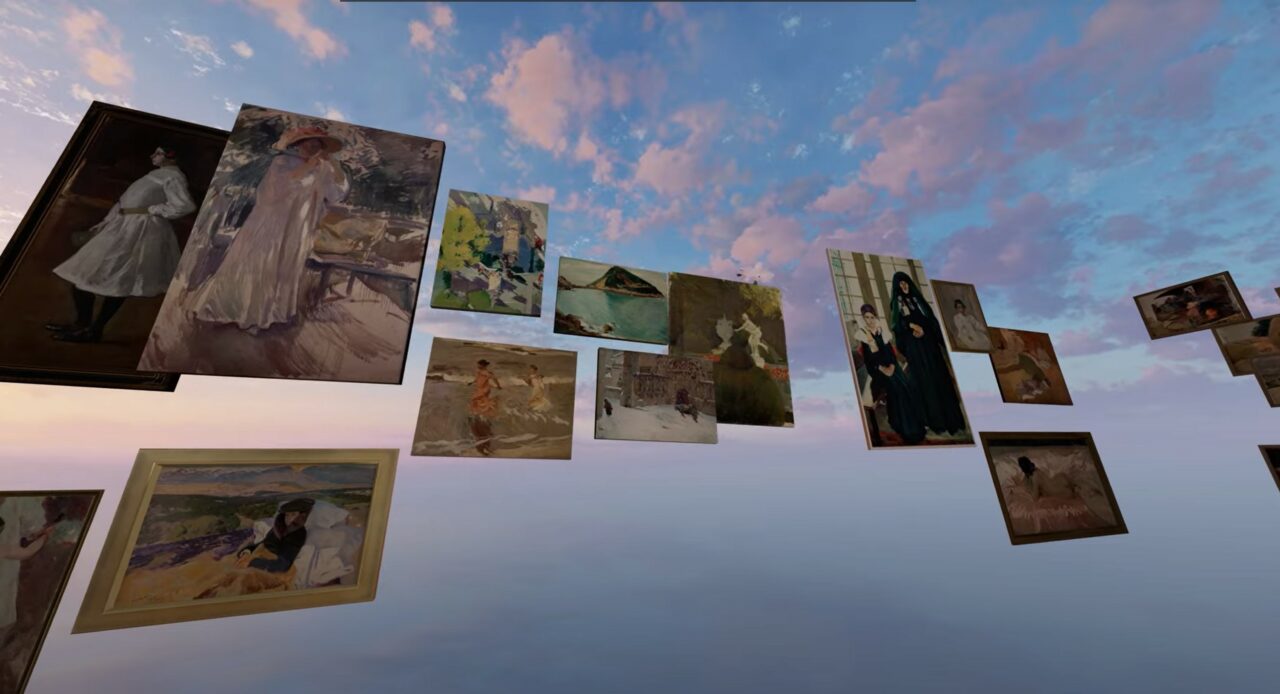 Exposición virtual inmersiva Sorolla Exposición virtual inmersiva Sorolla