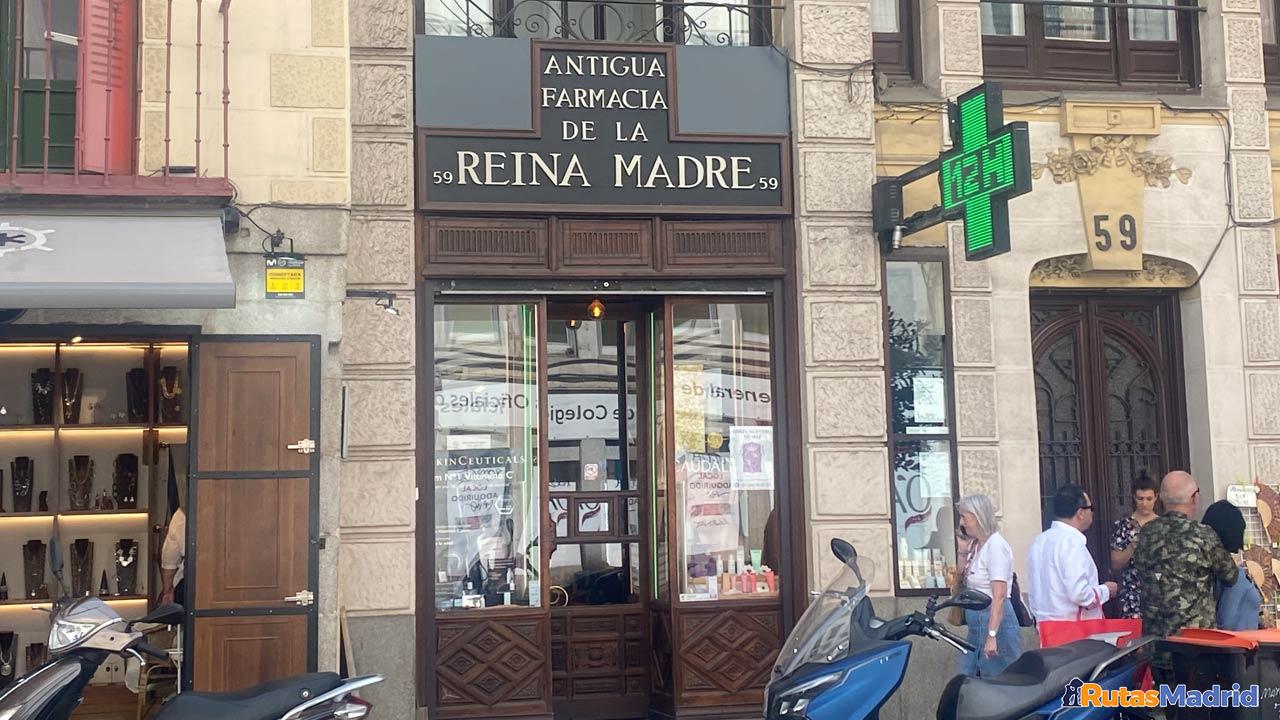 Farmacia de la Reina Madre, Madrid El Comercio más antiguo de Madrid: Antigua Farmacia de la Reina Madre