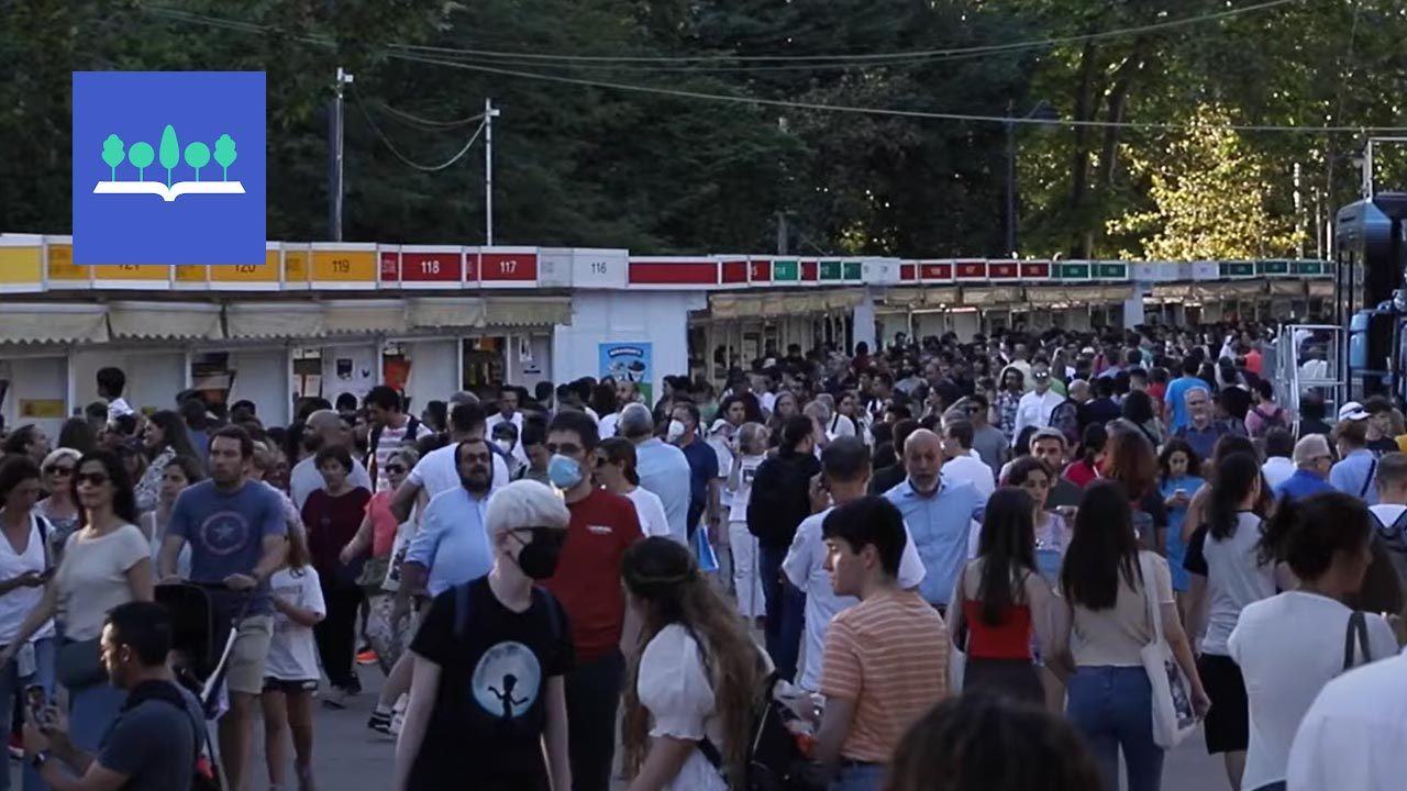 La Feria del Libro de Madrid, en el Retiro