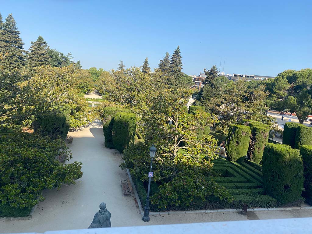 Jardines de Sabatini en Madrid Jardines de Sabatini en Madrid